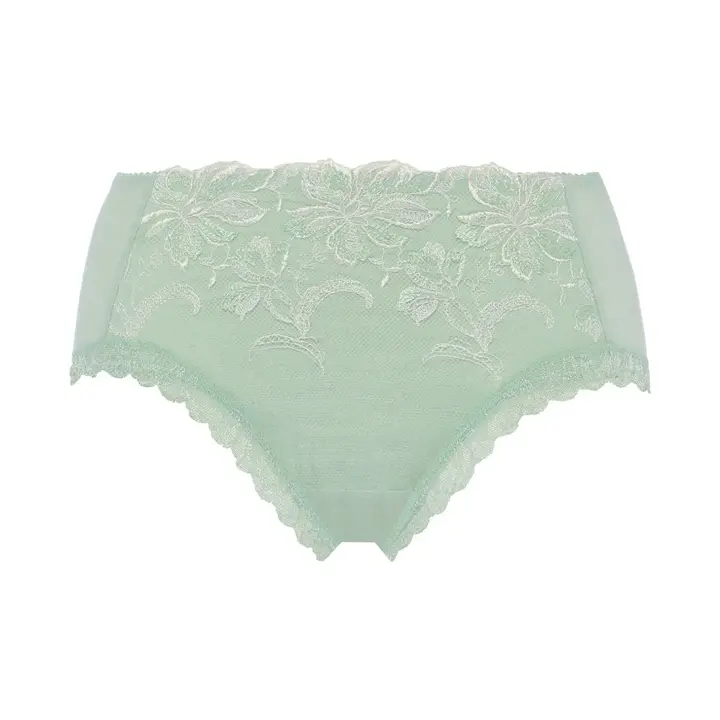 トリンプ プレミアム ゴールドレーベル4006 はきこみ深めショーツ【一部カラーSALE】, グリーン, product image number 0