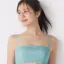【SALE】アモスタイル バンドゥ ブラジャー(ストラップ取り外し可) ダズリングサマー, グリーン, model image number 0