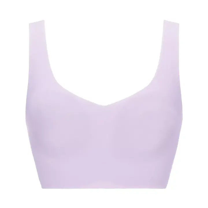 スロギー ゼロフィール(R) 綿混 ハーフトップ, パープル, product image number 0