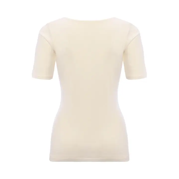 フロラーレ バイ トリンプ906 3分袖トップ, ホワイト, product image number 1