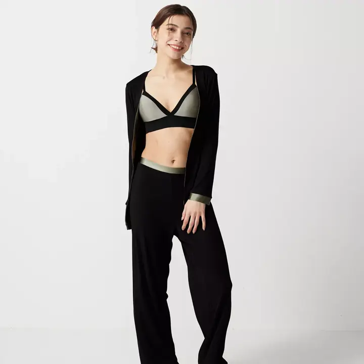 【SALE】エス バイ スロギー サンデーズ 前あきトップ, ブラック, model image number 1