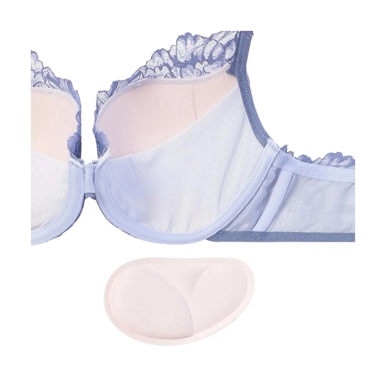 ナチュラルユーブラ ブラジャー ガーデニアウィスパー, ブルー, product image number 3