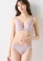 夢みるブラDeepV ブラ＆ショーツセット デイジーレース