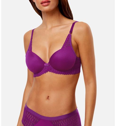 Triumph AURA SPOTLIGHT CONSIDERED PADDED BRA - Violet - Wired