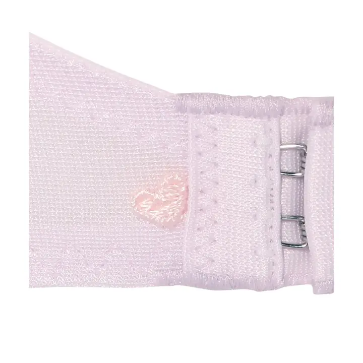 【WEB/アウトレット限定】チャーミングラマー(R)スリムラインDeepV ブラ＆ショーツセット ラインアートステッチ【一部カラーSALE】 【一部カラーSALE】, パープル, product image number 2