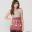 【SALE】スロギー ミッフィーコラボ あったか 腹巻, レッド, model image number 1