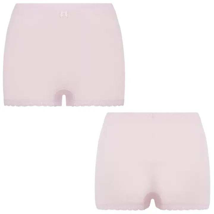 【SALE】楽ソフト6020 1分丈ボトム, パープル, product image number 1