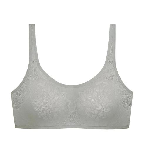 Triumph Fit Smart Non-Wired Padded Bra - Grigio medio - Non-wired Bra