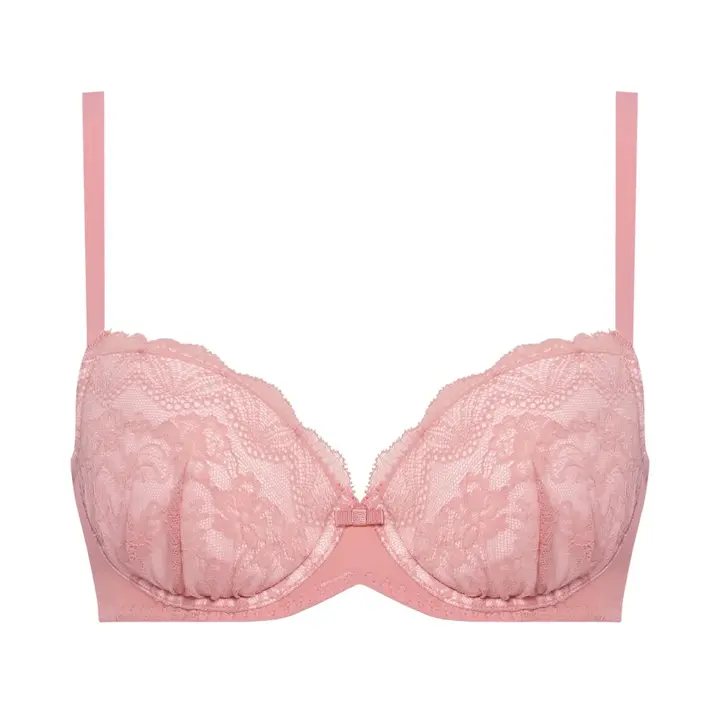 夢みるブラ(R) ライト ブラ＆ショーツセット デイジーシャワー【一部カラーSALE】, ピンク, product image number 0