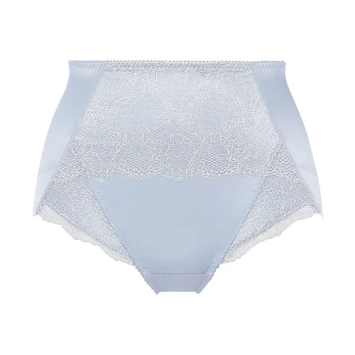 ゴールドレーベル バイ トリンプ4008 はきこみ深めショーツ, ブルー, product image number 0