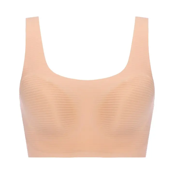 スロギー ゼロフィール ライト ハーフトップ【一部カラーSALE】, ベージュ, product image number 0