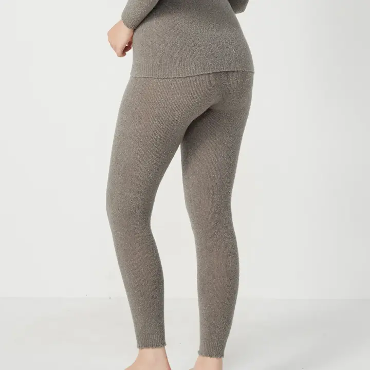 スロギー ホイップタッチ 9分丈ニットパンツ【一部カラーSALE】, , model image number 6