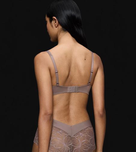 BODY MAKE-UP ILLUSION LACE in GREY