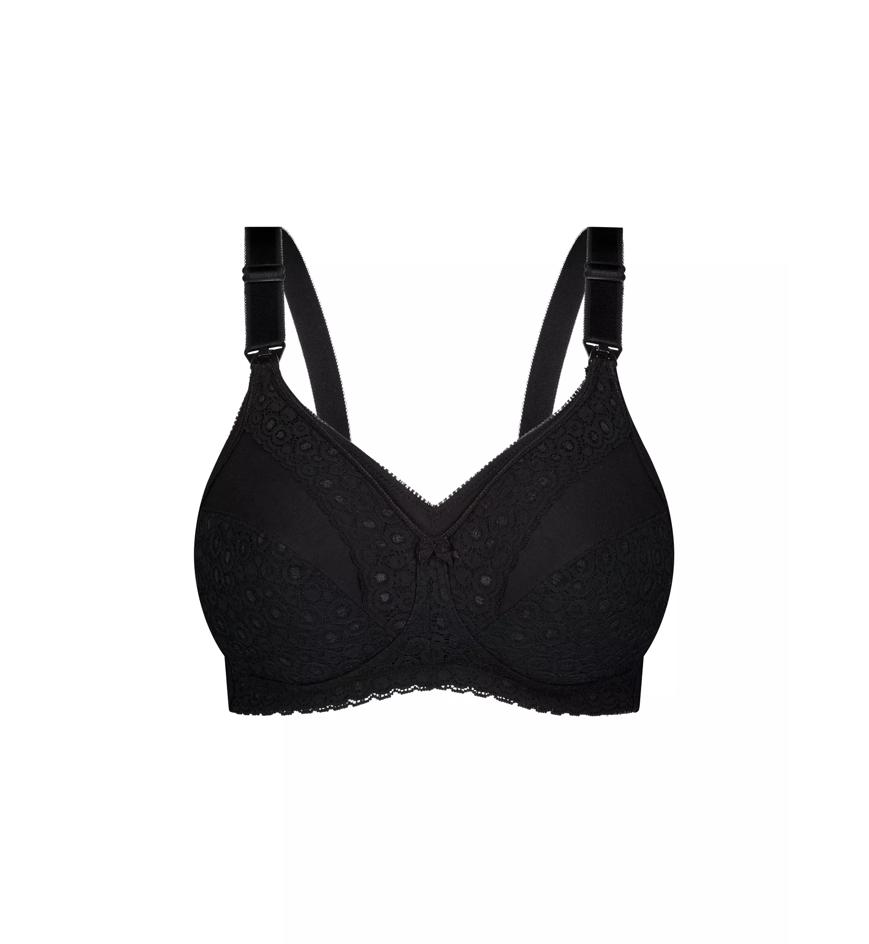 Triumph LACE MATERNITY WIREFREE BRA - Black - Maternity