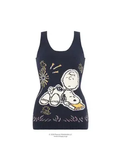 スロギー Warmer SNOOPY G083 袖なしトップ