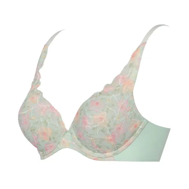 【SALE】秘めわざ628 ブラジャー, グリーン, product image number 2