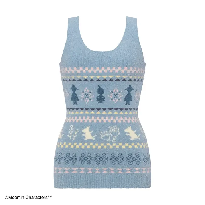 スロギーG073 ムーミン インナートップ, ブルー, product image number 0