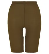 【SALE】薄くて軽い インナー5170 3分丈ボトム, グリーン, product image number 0