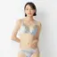 【WEB限定】レギュラーショーツ プレスド フラワー, ホワイト, model image number 1
