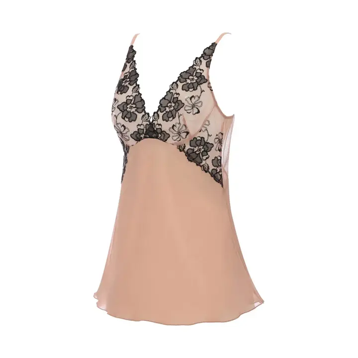 フロラーレ リュクス5024 キャミソール, ブラック, product image number 2