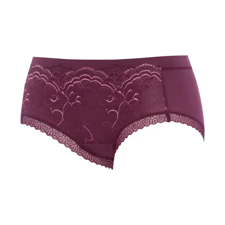 ゴールドレーベル バイ トリンプ4007 はきこみ普通ショーツ, レッド, product image number 2