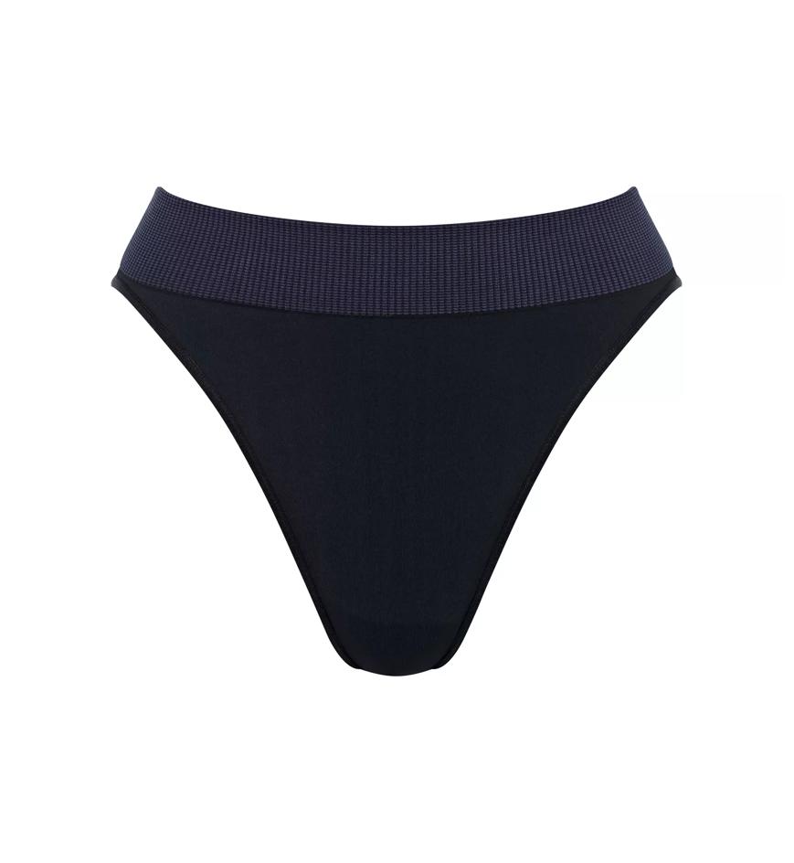 Sloggi SLOGGI EVER INFUSED ALOE HIGH LEG BRIEF - Black - Hi-Cut