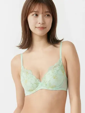 夢みるブラ ノンワイヤー ブラジャー レインボーリリー