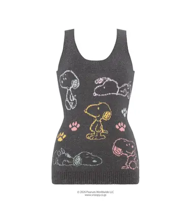 スロギー Warmer SNOOPY G083 袖なしトップ