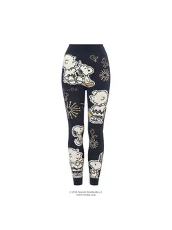 スロギー Warmer SNOOPY G083 ９分丈ニットパンツ
