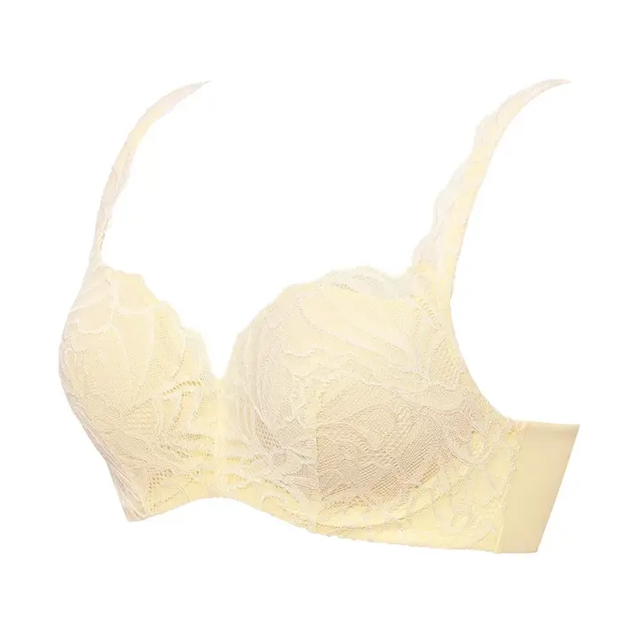 【SALE】コンフォートワイヤーブラ604  コンフォートワイヤー ブラジャー, イエロー, product image number 2