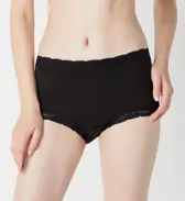 スロギーフィット サニタリー マキシ, ブラック, model image number 1