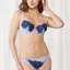 【SALE】フロラーレ リュクス5000 ブラジャー(パッドなし), ブルー, model image number 1