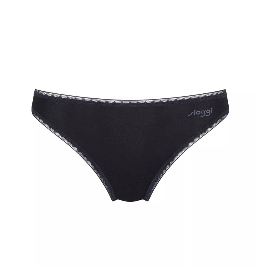 Sloggi SLOGGI GO TAI 2 PACK - Black - Bikini