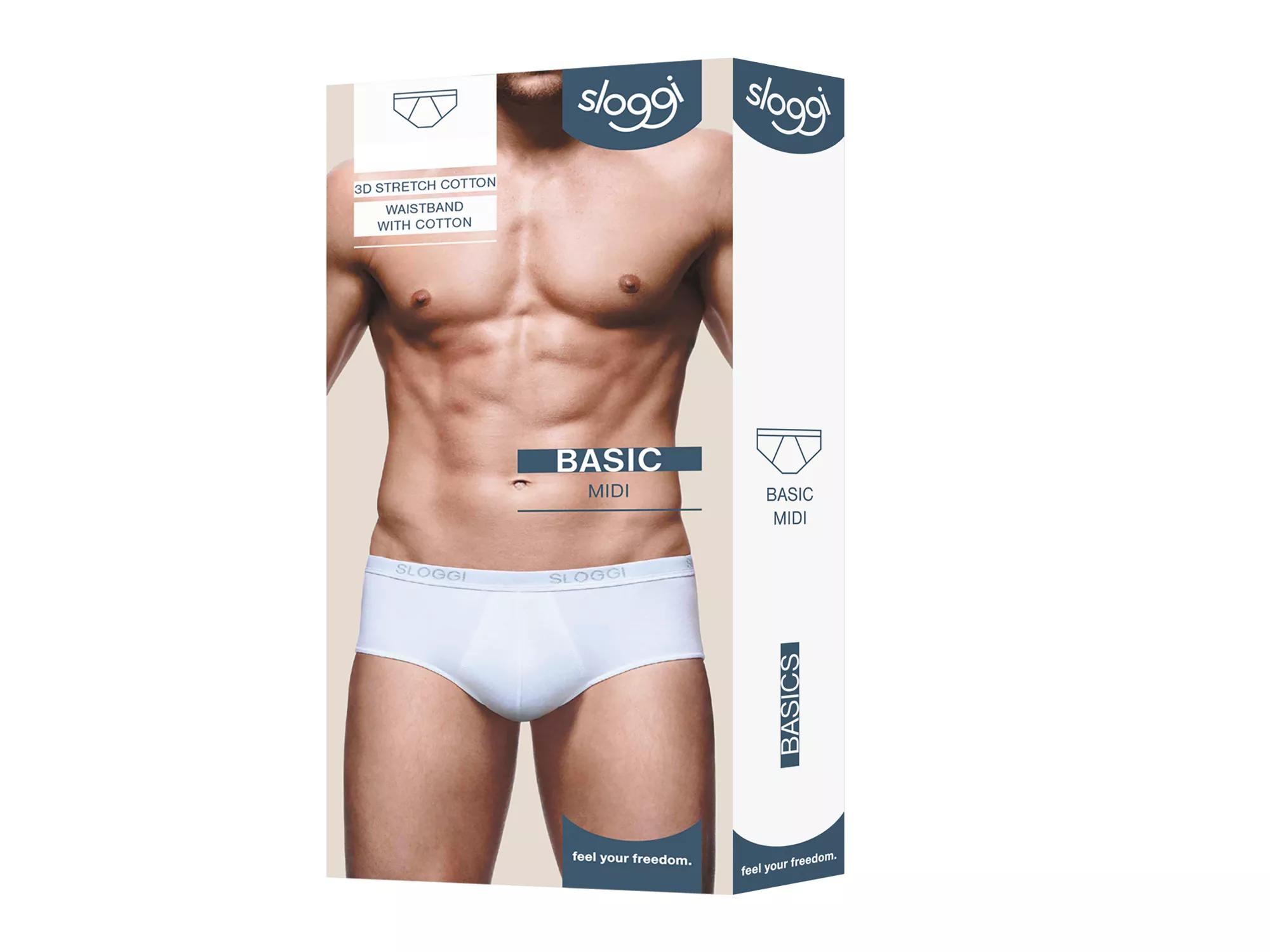 sloggi men Basic Midi Brief Image 7