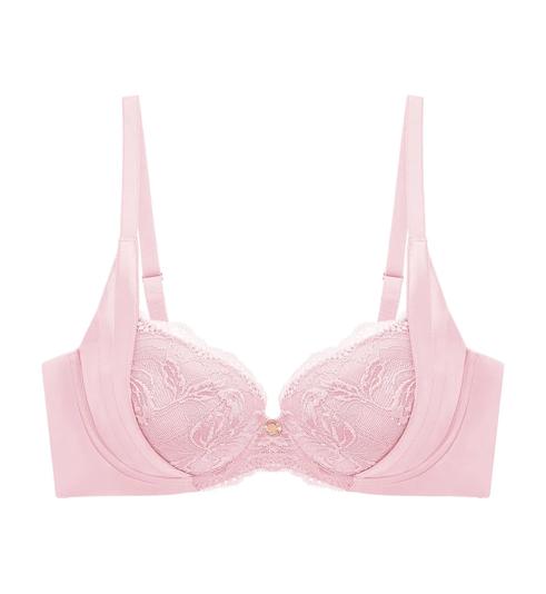 Triumph Florale Rose Lilies Wired Padded Push Up Bra - Perola - Wired