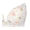 【SALE】夢みるブラ ノンワイヤー スリムライン ラブブロッサムズ, ホワイト, swatch