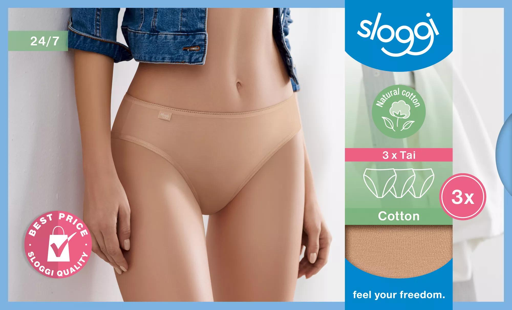 sloggi 24/7 Cotton Tai C3P Brief Image 8