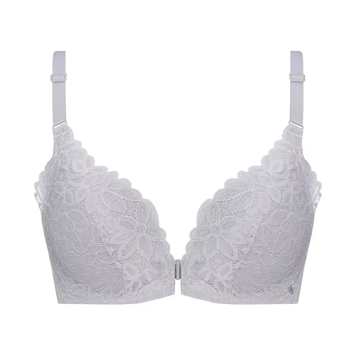 【SALE】美姿勢サポートブラ ブラジャー, グレー, product image number 0