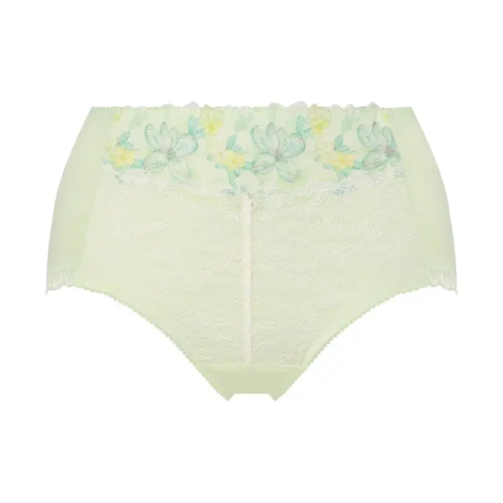 天使のブラ 魔法のハリ感636 はきこみ深めショーツ, グリーン, product image number 0
