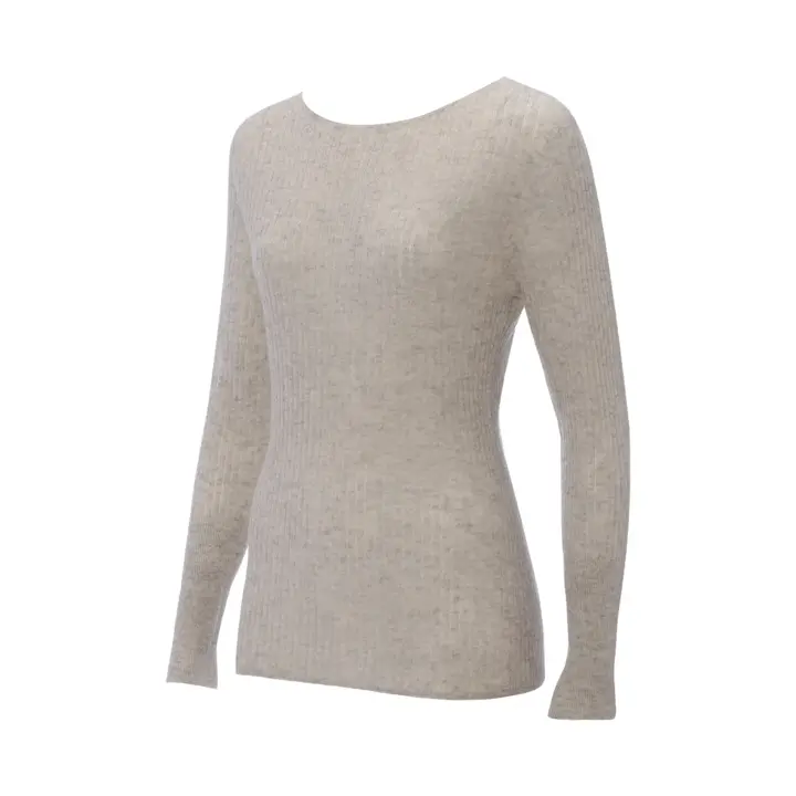 フロラーレ リュクス4101 10分袖トップ, グレー, product image number 2