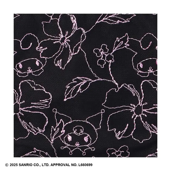 レギュラーショーツ マイメロディ♡クロミ &times; AMOSTYLE, ブラック, product image number 3