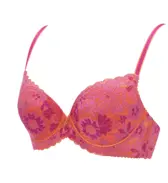 【SALE】チャーミングラマー(R) ブラジャー レトロポップ, オレンジ, product image number 2