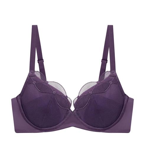 Triumph Áo Lót Style Seduction Gọng Wire Lite Mút Nâng Tháo Rời - Thân thiện môi trường - Blackcurrant juice - Gọng
