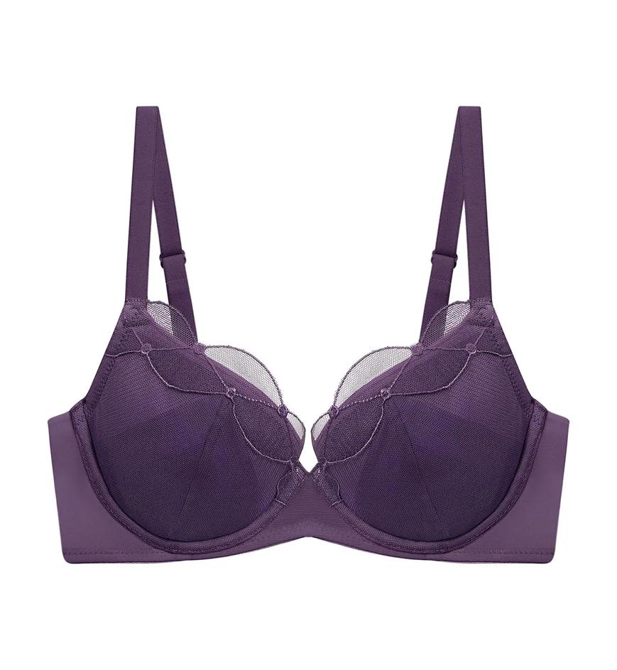Triumph Áo Lót Style Seduction Gọng Wire Lite Mút Nâng Tháo Rời - Thân thiện môi trường - Blackcurrant juice - Gọng