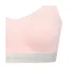 アクティブコットンミックス ノンワイヤー ハーフトップ, ピンク, swatch
