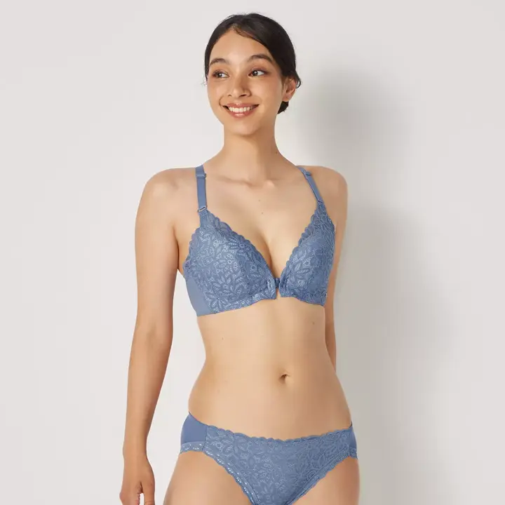 【SALE】美姿勢サポートブラ レギュラーショーツ, , model image number 3