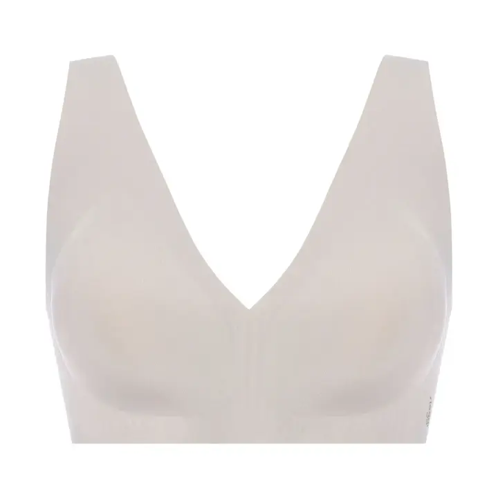 スロギー ゼロフィール ノンワイヤーブラ, グレー, product image number 0