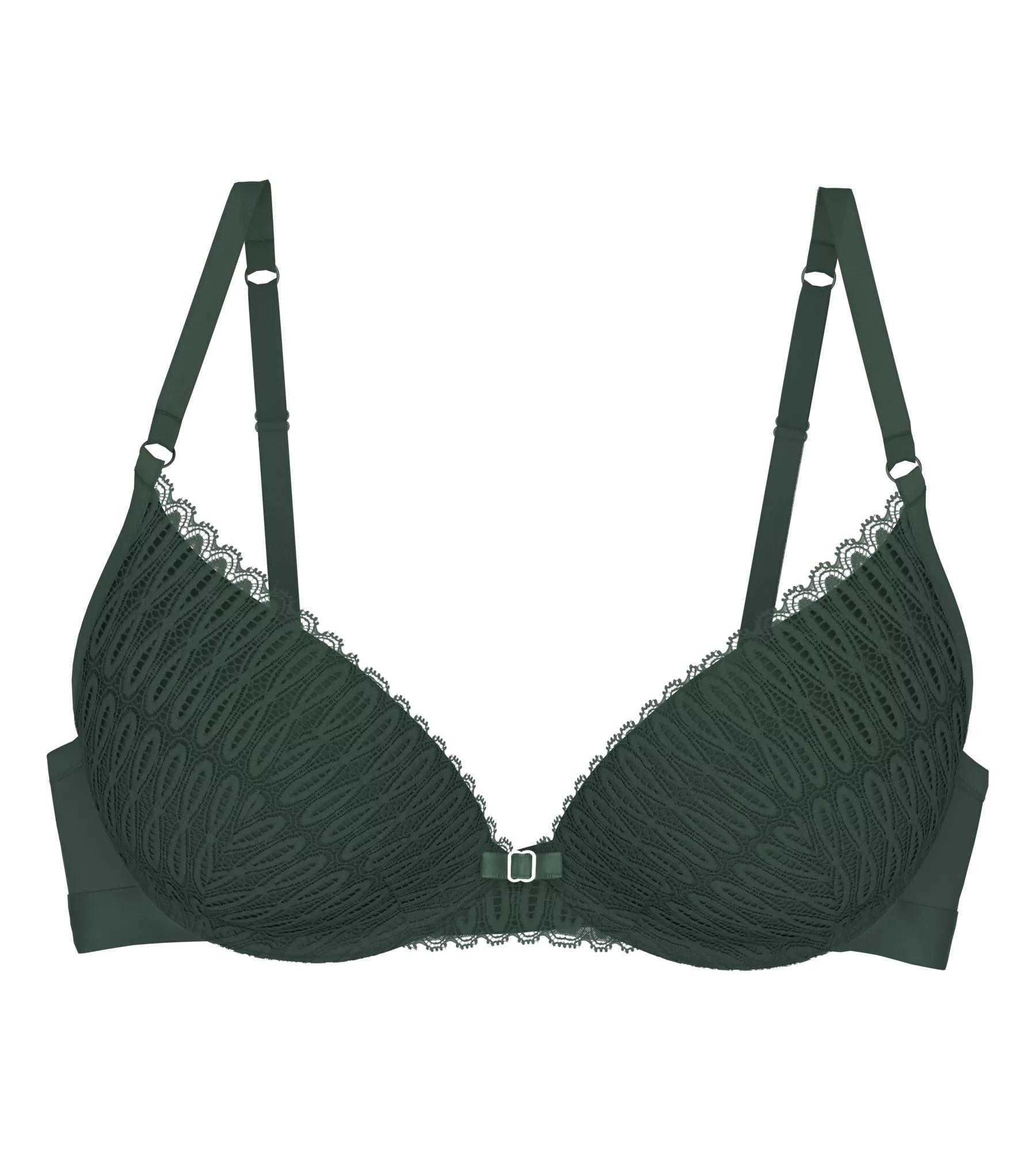 Triumph - Push-up BH - Dark Green 80A - Aura Spotlight - Unterwäsche für Frauen