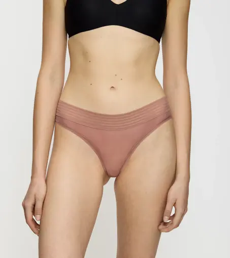 TEMPTING SHEER in BROWN