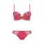 【WEB限定】美胸ソフトブラ クラッシーペタルズ ブラ＆ショーツセット, ピンク, product image number 1